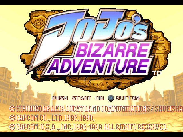 JoJo's Bizarre Adventure screenshot 3 for Playstation
